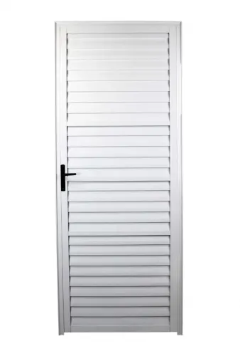 Porta Palheta 2,10x80 no alumínio branco