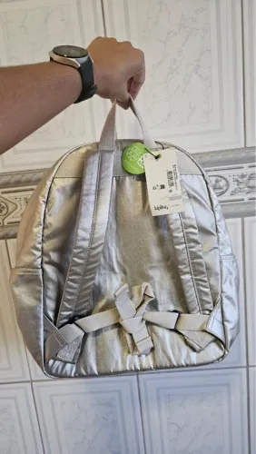 Mochila Kipling dourada Nova
