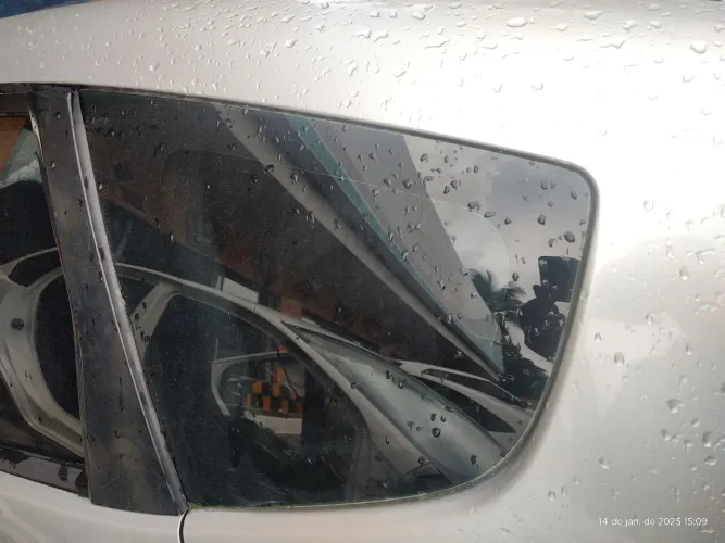 vidro da lateral traseira esquerda Honda Fit 09 até 14
