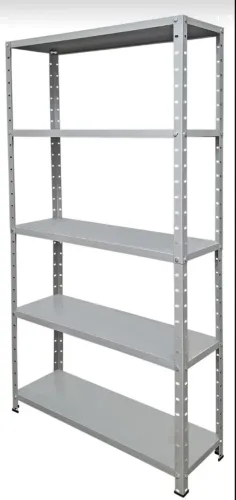 Estante 5 prateleiras reguláveis de aço alumínio 