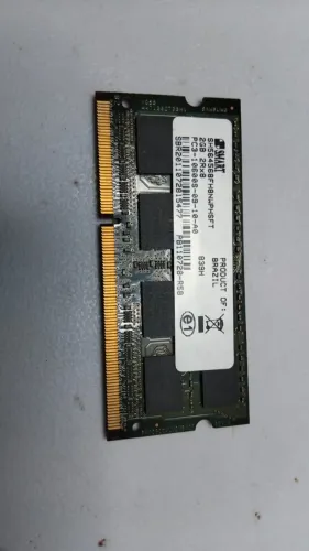 Memória Ddr3 Smart 2gb 2rx8 Pc3 10600s 1333mhz P/notebook