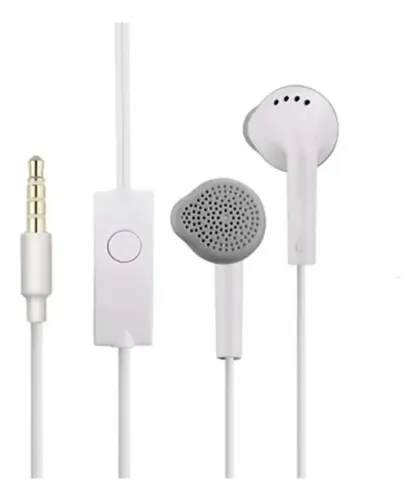 Fone De Ouvido Com Fio Super Bass Com Microfone Som Premium Branco