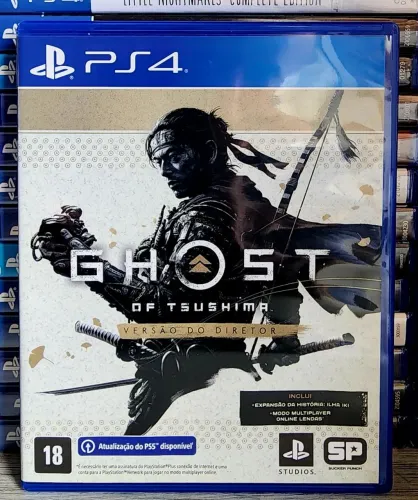 Jogo Ps4 Ghost of Tsushima - Director's Cut (Com todas ad Dlc's inclusas e Upgrade p/ Ps5)