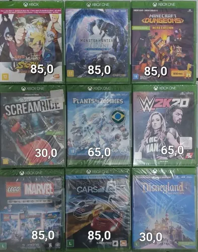 Jogos infantis para X box one - Novos Lacrados