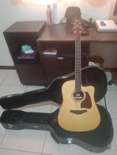 Violão Hofma Folk + Hard Case