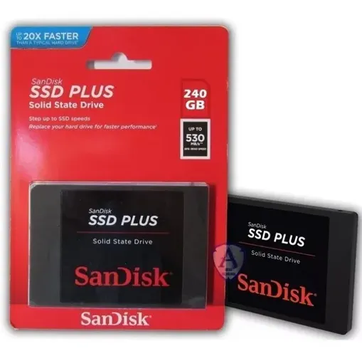 SSD 240GB SANDISK NOVO LACRADO