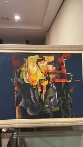 Obra de Arte - Quadro do Severino Ramos, 1999, Contradições