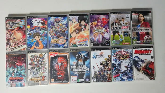 Jogos PSP originais lacrados e seminovos
