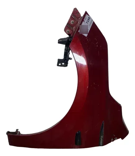 Paralama Onix Rs 2023/2024 Lado Esquerdo Vermelho