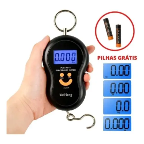 Balança Digital 50kG Gancho