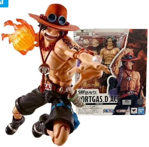ACE PORTGAS S.H.Figuarts Bandai - NOVO