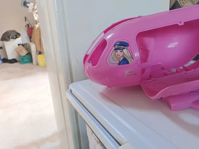 Avião Rosa Barbie - Colecionador