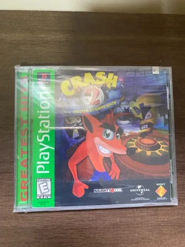 Jogo de ps1 Crash Bandicoot 2 - Lacrado