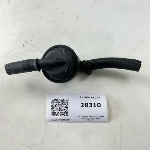 Filtro Oleo Gnv Valtek Class 2 Renault Kwid 2019 67r010234