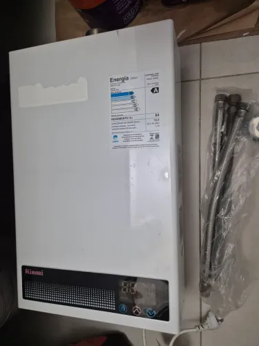 Aquecedor Rinnai GLP 12L/min