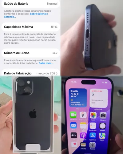 IPHONE 15 128GB PRETO