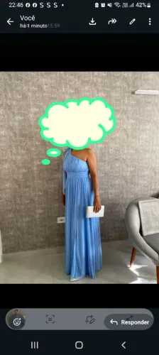 Vendo ou alugo este vestido.