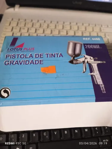 Pistola de Tinta de Gravidade