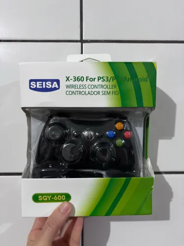 Controle Xbox 360 sem fio