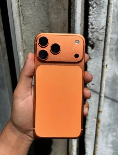 iPhone 17 pro max 256 G no cor laranja 