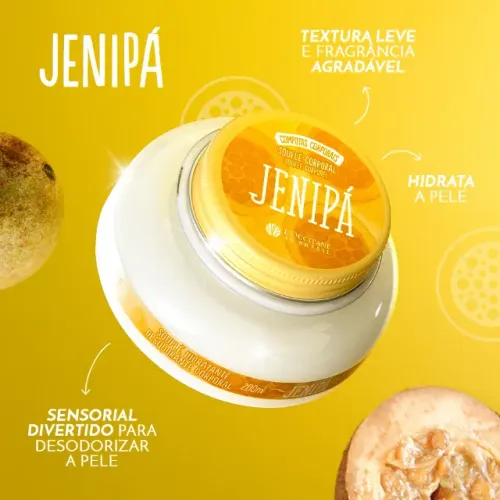 L'Occitane Hidratante Desodorante Corporal Jenipá 200ml