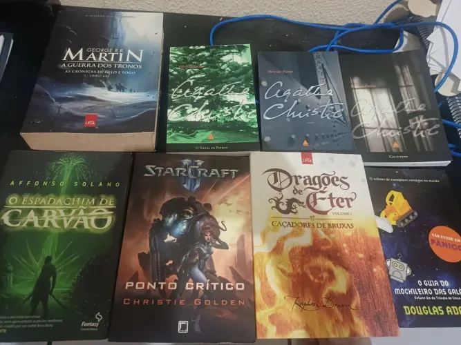 8 Livros Variados - Pacote com Todos