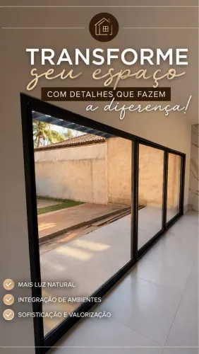 Esquadrias de Alumínio Sob Medida | Portas, Janelas, Pele de Vidro e Fachadas