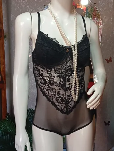 Body sexy elegante sem bojo