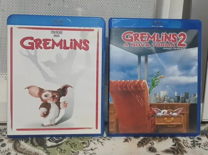 Blu-rays GREMLINS 1 e 2