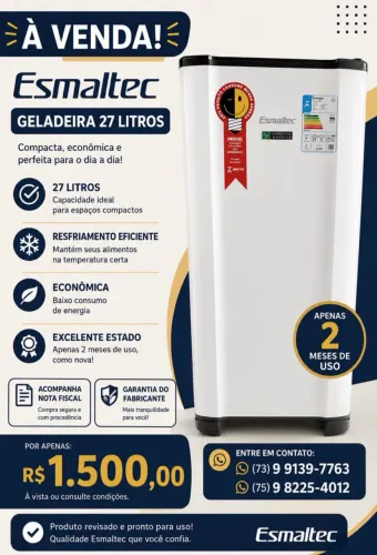 Geladeira Esmaltec