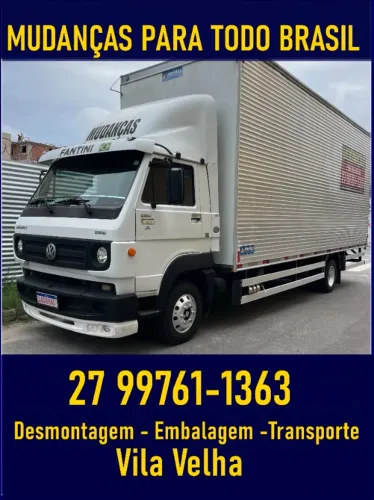 Transporte de mudança residencial para tod Brasil