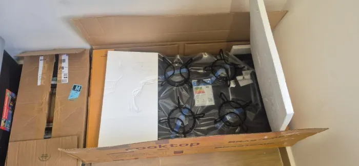 Cooktop 5 Bocas a Gás Brastemp