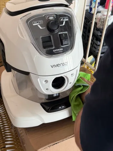 Aspirador de Pó Vivenso Smartcleaner com Filtro a Água, Extratora e Purificador