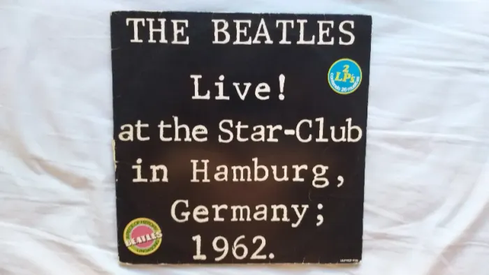 Disco vinil The Beatles live! at the star-club in Hamburgo, Germany 1962, lp duplo,