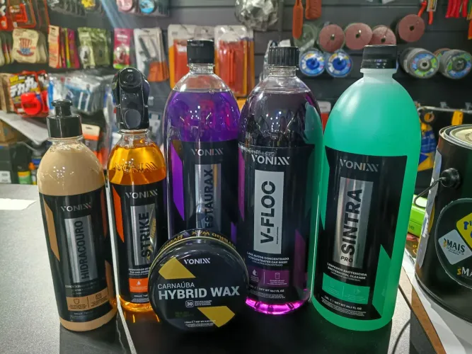 Produtos de estética automotivo