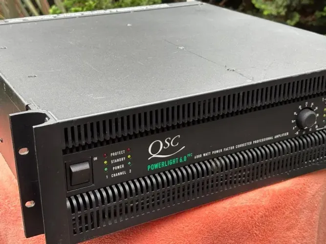Potencia QSC PL 6.0 6000W RMS Estado de Nova!