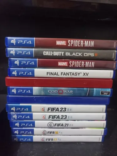 Lote de jogos de ps4