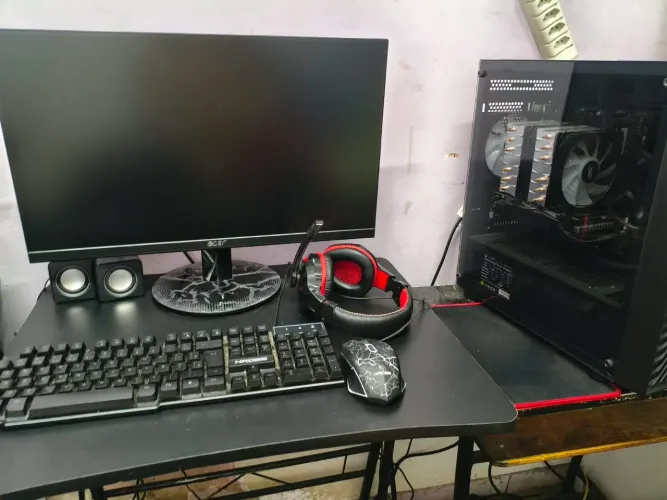 PC Gamer i5 10400F GTX 1660 6GB + Monitor Acer 23,8? e Periféricos