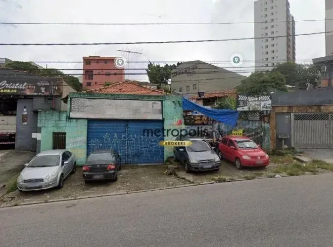 Terreno à venda, 680 m² por R$ 2.650.000,00 - Vila Sacadura Cabral - Santo André/SP