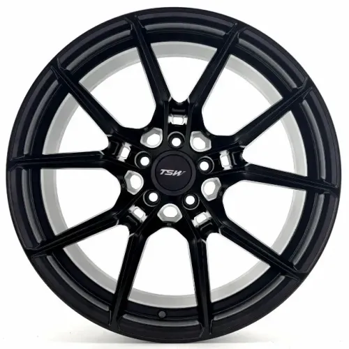 JOGO DE RODAS TSW NEPTUNE SERIES (2090NPT) ARO 20X9 E 10 PRETO ACETINADO SEMINOVAS