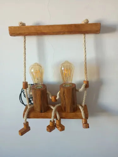 Luminária artesanal