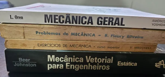 Livros de Mecânica - Engenharia 