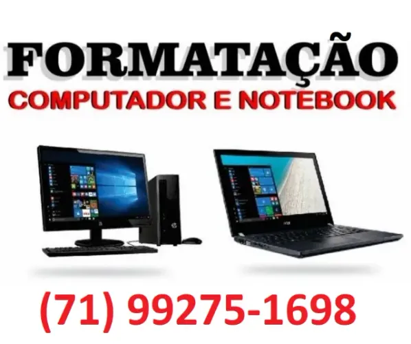 Formatação PC e Notebook