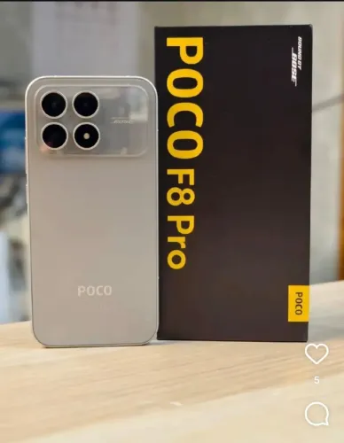 POCO Poco F8 PRO 5G 512/12GB. Novo lacrado com garantia!