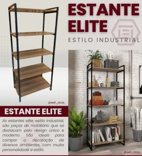 ESTANTES ELITE MODERNA