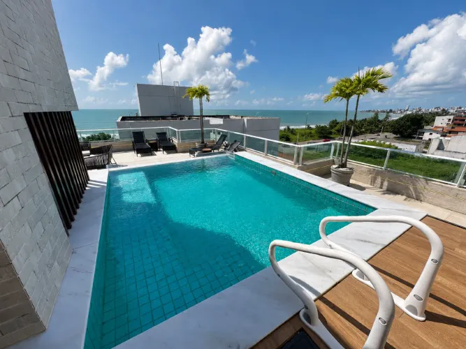Apartamento semi mobiliado para aluguel, 1 quarto, 1 vaga, Bessa - João Pessoa/PB