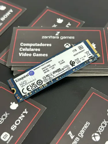 SSD Kingston 1TB NVMe M.2 NV2 PCIe 4.0 - Faço Envio
