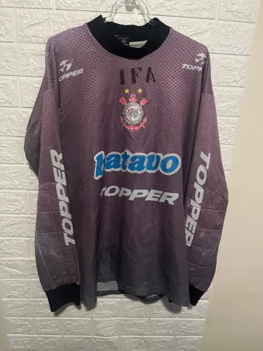 CAMISA CORINTHIANS GOLEIRO 1999 TOPPER BATAVO MANGA LONGA