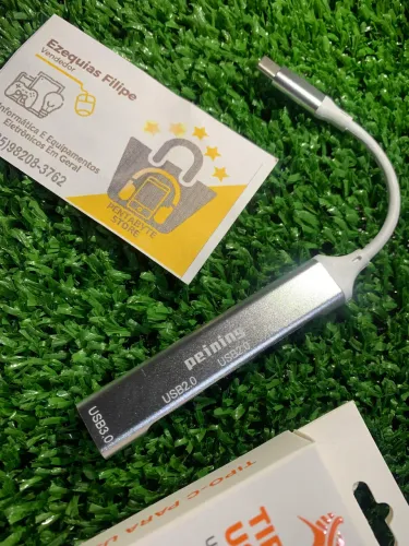 Hub USB C 4 Portas Imperdível!
