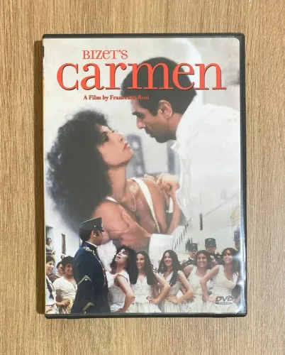 DVD da ópera-filme Carmen (Ópera de Georges Bizet) Made in USA
